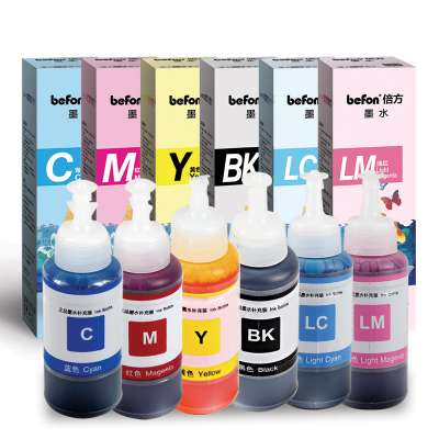 Good quality dye refill ink for Epson L series digital printers