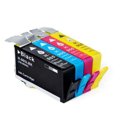 902 903 904 905 Ink Cartridges New Full Remanufactured with ink for HP officejet Pro 6960 6970 All-in-one Printer